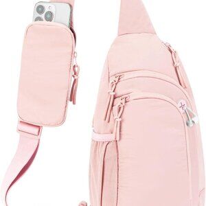 Sling Bag Nylon Crossbody Bags for Women with Anti-theft RFID Blocking Pocket Cr